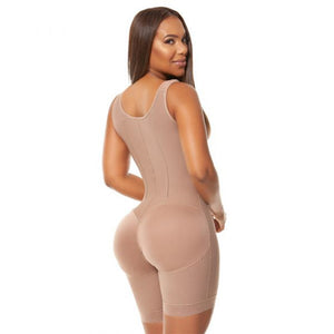 Women's Chest-Packed Body Shaper Postpartum Fajas Colombianas